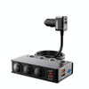 TR-54 9 In 1 Multi Ports PD+QC3.0 USB Car Charger Device 3 Socket Cigarette Lighter Splitter