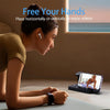 B25 8 Pin 4-in-1 Charging Stand Phone Holder for Apple Watch / AirPods(Black)