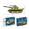 22009 T-62 CAYI Tank Model Assembled Puzzle Building Blocks Children Toys