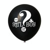 36 Inch Black Reveal Confetti Balloon Show Decoration(He or She)