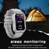 CF26 1.57inch BT5.2 Smart Bracelet Support Sleep Detection, Style:Silicone Strap(Camo Silver)