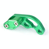 2 PCS Motorcycle Modification Accessories Universal Brake Hose Clamp(Green)