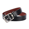 Dandali XX827 Men Retro Pin Buckle Leather Belt Waistband, Length: 125cm (Black)
