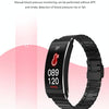 K13S 1.14 inch TFT Screen Milanese Metal Strap Smart Call Bracelet Supports Sleep Management / Blood Oxygen Monitoring(Rose Gold)