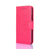 For Alcatel Axel / Lumos Crystal Texture Leather Phone Case(Rose Red)