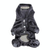 Grey Coral Fleece Dog Coat, XL (Chinchilla/Small Dog)