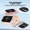 Y22 1.7inch IP67 Color Screen Smart Watch(Pink)