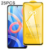 For Xiaomi Redmi Note 11 China / Note 11S 5G / Note 10 Pro China 6.6 inch / Poco M4 Pro 5G 25 PCS 9D Full Glue Full Screen Tempered Glass Film