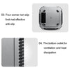 19 Cylinders Car Intelligent Digital Display Inflator Pump Portable Car Tire Pneumatic Engine(Silver)