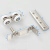 2pcs /Set Small Wooden Door Sliding Door Suspension Track Pulley Sliding Door Fittings