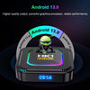 HK1 RBOX K8 8K Android 13.0 Smart TV Box with Remote Control, 4GB+64GB, RK3528 Quad-Core(AU Plug)
