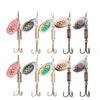 10 PCS HENGJIA  SP054 6.7cm / 7g Fresh Water Sequins Road Bait(Silver)