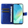 For Samsung Galaxy A26 5G Global 3D Butterfly Embossed Pattern Flip Leather Phone Case(Blue)