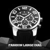 SKMEI 9128 Fashion Multifunctional 3D Large Dial Sports Wristwatch 30m Waterproof Quartz Watch(Red)