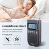 QINGLV QL-518 Portable Bluetooth Transmitter Radio Support FM / AM / MP3(Black)