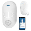 Tuya WiFi Motion Sensor Alarm, 80dB Siren, Pet-Friendly, App Control