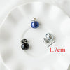 10 PCS Versatile Pearl Stud Buckle Anti-light Collar Buttonigan Shawl Pin Needle Diy Scarf Collar Pin Brooch Pin(Black)