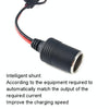Car Cigarette Lighter Female Socket With 20A Fuse Tube, Cable Length: 3m