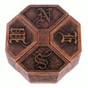 Magic Zinc Alloy Unlocks Nostalgic Adult Children Educational Toys High IQ Box(Gossip Lock)