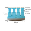 BangMengDa Finger Strength Training Device Rehabilitation Training Grip Strength Device(Blue)
