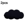 3D Cloud Eye Mask Ice Silk Slow Rebound Memory Foam Sleep Comfort Eye Mask(Black)