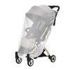 Full Cover Folding Mosquito Net Plus Encrypted Stroller Mosquito Net(White)