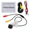 656492 Effective Pixel HD Waterproof 4 LED Night Vision Wide Angle Car Rear View Backup Reverse Camera for 2014-2017 Version Mazda6 Atenza