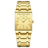 FNGEEN 3627 Waterproof Calendar Men Square Watch(Full Gold Gold Surface)
