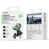 V5 15W Qi2 Air Outlet Car Transparent Magnetic Wireless Charging Holder(Black)