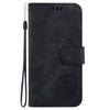 For Samsung Galaxy A26 5G Little Tiger Embossed Leather Phone Case(Black)