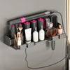 For Dyson Punch-free Curling Rod Storage Rack Bathroom Hairdressing Iron Hanger(Gray)