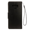 Embossed Butterfly Pattern Horizontal Flip Leather Case with Card Slot & Holder & Wallet & Lanyard For Galaxy Note9(Black)