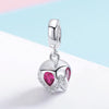S925 Sterling Silver Pendant Tulip Beads DIY Bracelet Necklace Accessories