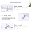 S925 Sterling Silver Gold Butterfly Pendant DIY Bracelet Necklace Accessories