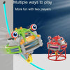 Children Tumbler Unicycle Toys Novelty Gyroscope Machine Playsets, Color: Green