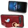 For Asus ROG Phone 5 ZS673KS Wristband Leather Back Phone Case(Red)