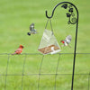 Acrylic Bird Cage, Transparent Triangle Feeder, Small Birds