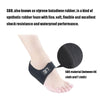 Heel Fatigue Shock Absorption And Warmth Gel Protective Cover, Size:S, Style:without Printing(Black)