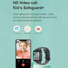 K26H  4G Kids Phone Watch With 1.83-inch Touch Screen Front Camera SOS GPS Location(Black)