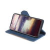 For Alcatel Axel / Lumos Skin Feel Straw Hat Magnetic Buckle Leather Phone Case(Blue)