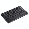 Bluetooth Wireless Keyboard with Touch Panel, Compatible with All Android & Windows 9 inch Tablets with Bluetooth Functions(Black)