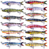 HENGJIA JM063 Multi-Section Fake Bait 8 Section Sinker Lures, Size: 13.4cm 18g(11)
