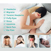 Gel Ice Hood Cooling Eye Mask Hot and Cold Compress Headband for Headache, Spec: Double-layer (Gray)