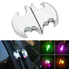 2 PCS Car LED Door Warning Lights Anti-collision Door Opening Lamp Flashing Lights (Silver)