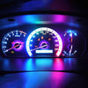 10 PCS B8.4 0.2W DC12V Wedge Instrument Panel COB LED Light Dashboard Gauge Cluster Indicator Lamp Bulb (Ice Blue Light)