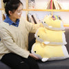 30-60cm Cute Corgi Dog Plush Toy Lovely Christmas Gift for Kids Stuffed Soft Animal Cartoon Pillow Valentine Present, Height:60CM(YELLOW)