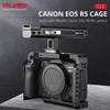 YELANGU C22 YLG0334B Video Camera Cage Stabilizer with Handle for Canon EOS R5/R6 (Black)