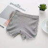 Summer Girls Safety Short Pants Kids Cotton Boxer Briefs Prevent Emptied Shorts, Size: 110(Grey)