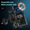 15W QI Protocol Wireless Car Charger Smart Induction Phone Holder(Black)