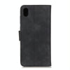 For Alcatel 1B 2020 /Alcatel 1A 2020 Retro Texture PU + TPU Horizontal Flip Leather Case with Holder & Card Slots & Wallet(Black)